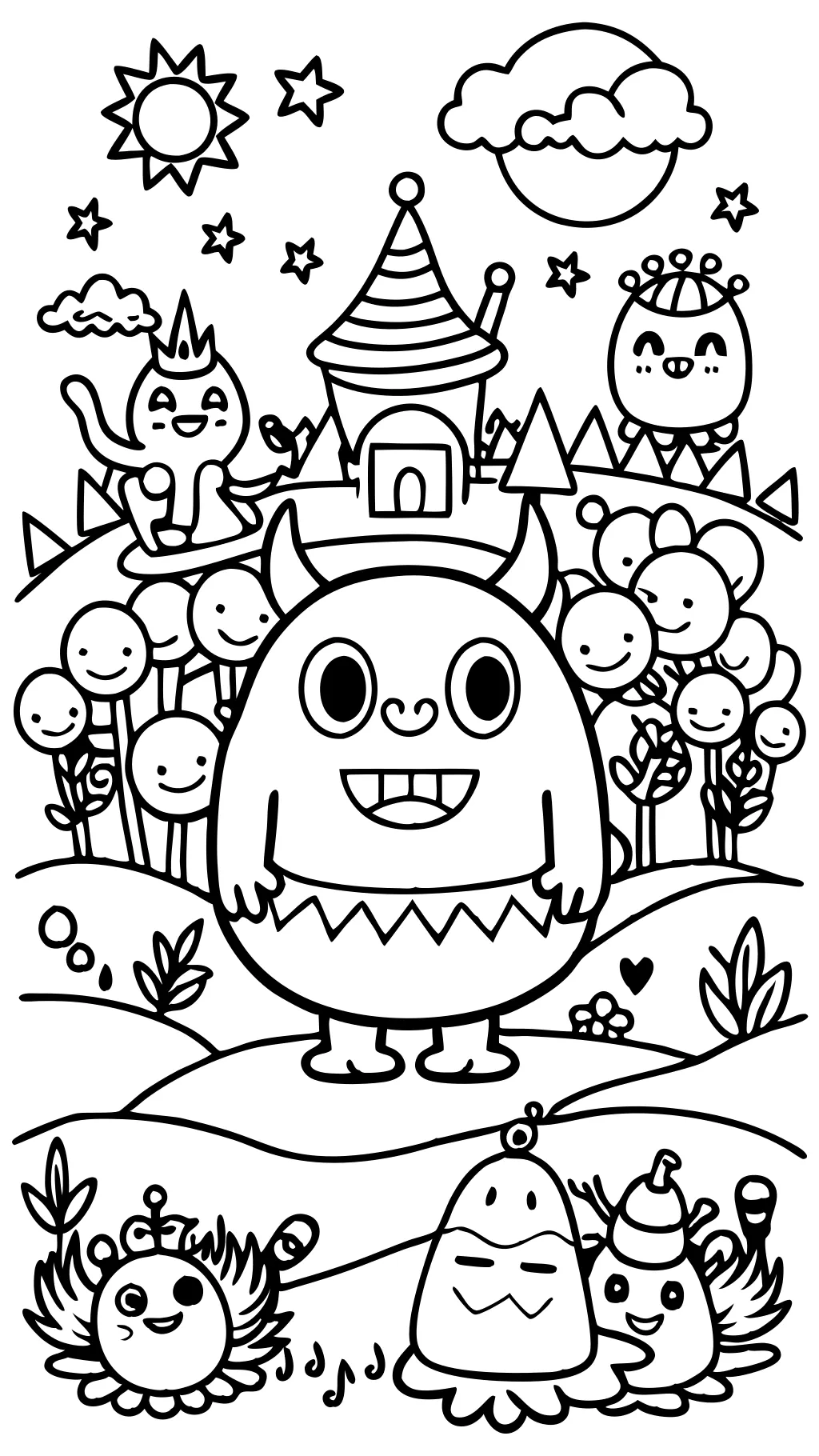 my singing monsters coloring pages